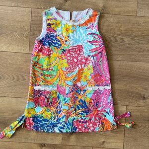 Lilly Pulitzer Vibrant Floral Kids Dress